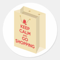 Keep Calm and Go Shopping (bag1)