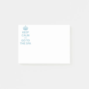 Keep Calm and Go to the Spa Post-it Notes