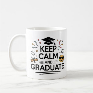 Keep Calm and Graduate - Graduation Day Coffee Mug