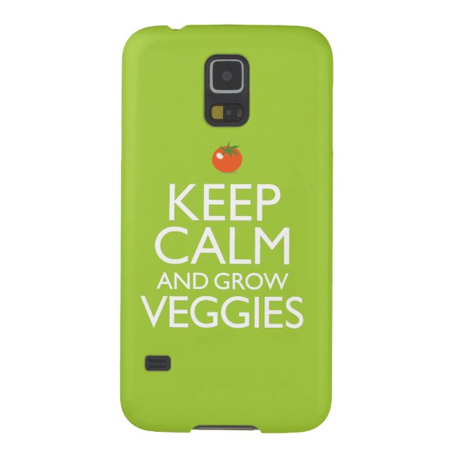 Keep Calm and Grow Veggies Case-Mate Samsung Galaxy Case (Back)