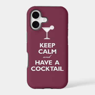 Keep Calm and Have A Cocktail (merlot)