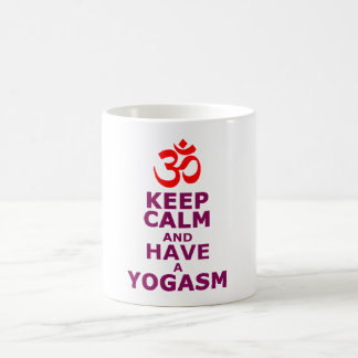 Keep calm and have a yoga sm coffee mug