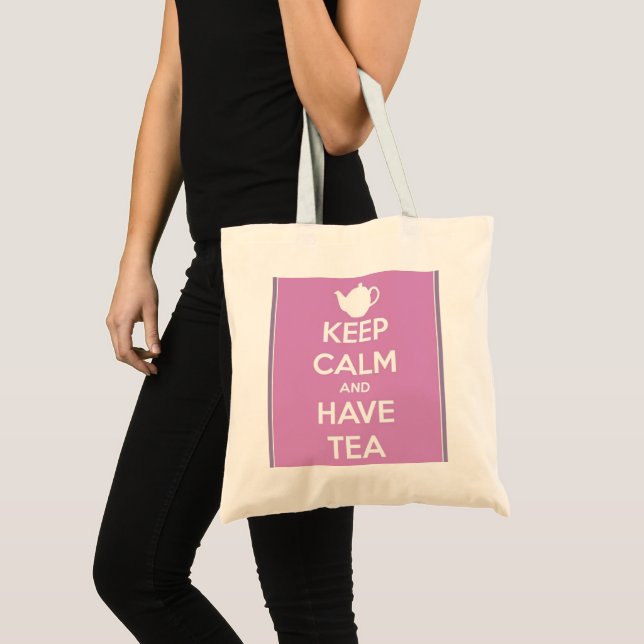 Keep Calm and Have Tea Totes (Front (Product))
