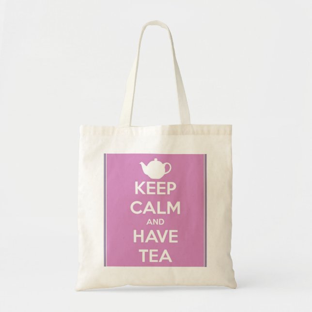 Keep Calm and Have Tea Totes (Front)