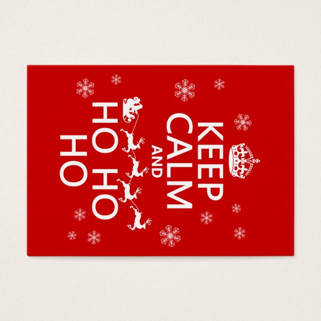 Keep Calm and Ho Ho Ho (Front)