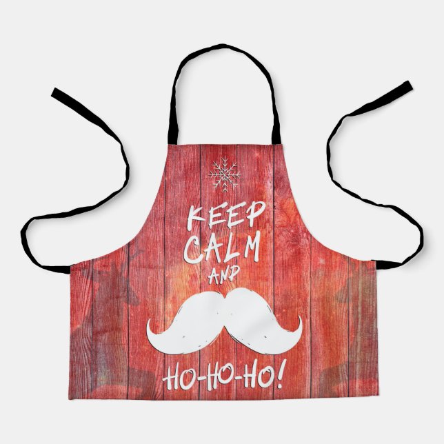 Keep calm and Ho-Ho-ho Apron (Front)