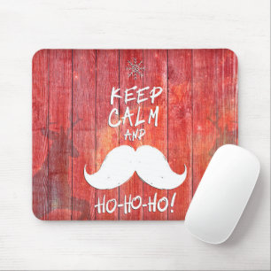 Keep calm and Ho-Ho-ho Mouse Pad