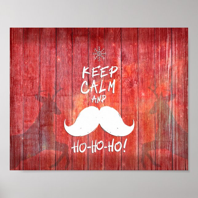 Keep calm and Ho-Ho-ho Poster (Front)