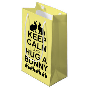 Keep Calm and Hug a Bunny Gift Bag