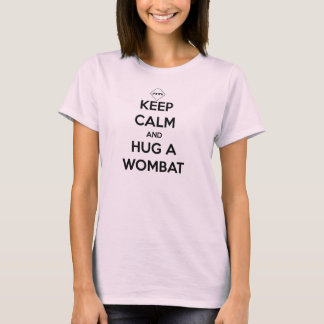 Keep Calm and Hug a Wombat (Lite) T-Shirt