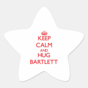 Keep calm and Hug Bartlett Star Sticker