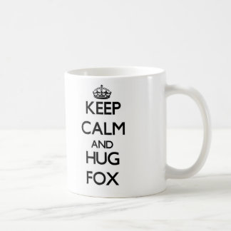Keep calm and Hug Fox Coffee Mug