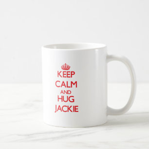Keep Calm and HUG Jackie Coffee Mug