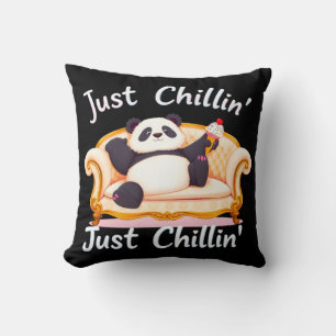 Keep Calm and Just Chillin' with Ice Cream Cushion