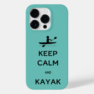 Keep Calm and Kayak Case-Mate iPhone 14 Pro Case