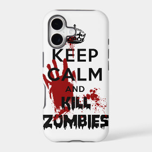 Keep Calm And Kill Zombies Iphone 5 Case