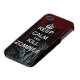 keep calm and kill zombies iPhone case (Bottom)