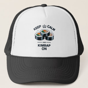 Keep Calm And Kimbap On Trucker Hat
