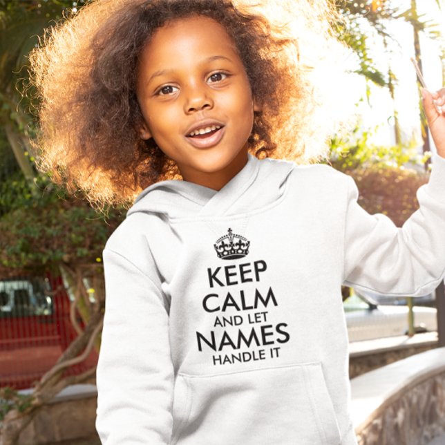 keep calm and let add your own name handle it cool (Creator Uploaded)
