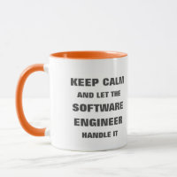 Keep calm and let the software engineer handle it