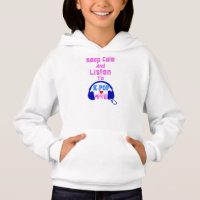 ♪♥Keep Calm and Listen to KPop Girls' Hoodie♥♫