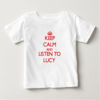 Keep Calm and listen to Lucy