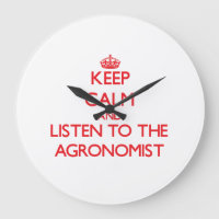 Keep Calm and Listen to the Agronomist