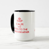 Keep Calm and Listen to the Choreographer Mug (Front Left)