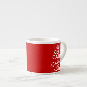 Keep Calm and Look Busy (any colour) Espresso Cup