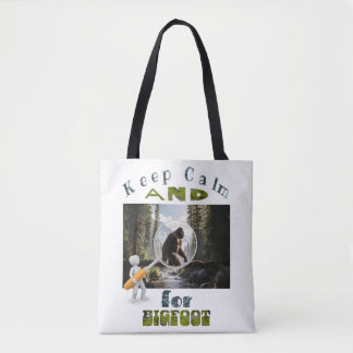 Keep Calm and Look for Bigfoot best bigfoot Tote Bag
