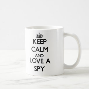 Keep Calm and Love a Spy Coffee Mug