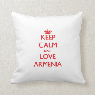 Keep Calm and Love Armenia Cushion