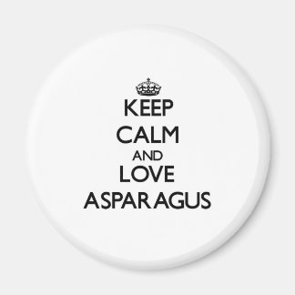 Keep calm and love Asparagus Magnet