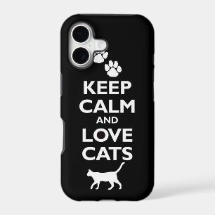 keep calm and love cats feline pet pets cat furry