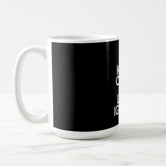 Keep calm and love Iguanas Coffee Mug (Left)