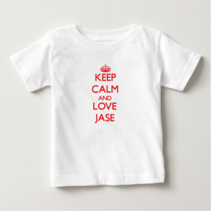 Keep Calm and Love Jase Baby T-Shirt