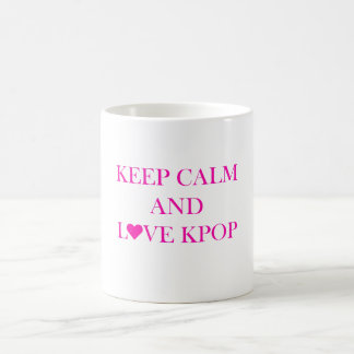 Keep Calm and Love Kpop Mug