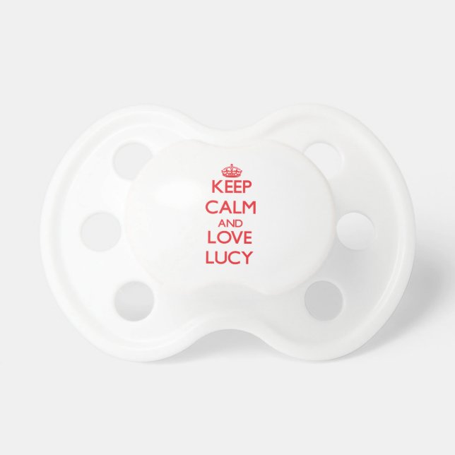 Keep Calm and Love Lucy Dummy (Front)
