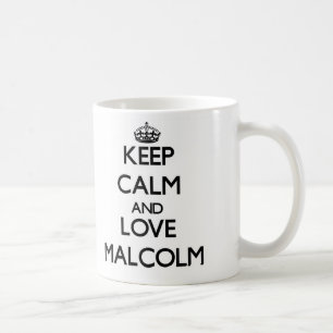 Keep Calm and Love Malcolm Coffee Mug