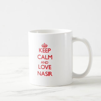 Keep Calm and Love Nasir Coffee Mug
