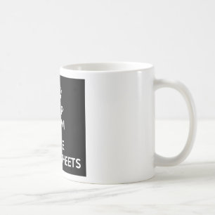 KEEP CALM AND LOVE SPREADSHEETS COFFEE MUG