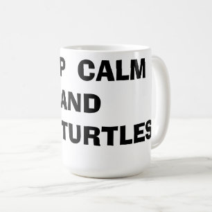 Keep Calm and Love Turtles Coffee Mug