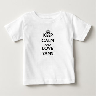 Keep calm and love Yams Baby T-Shirt