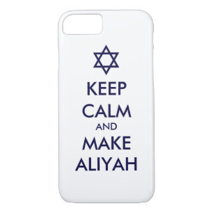 Keep Calm And Make Aliyah iPhone 8/7 Case