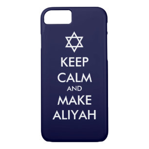 Keep Calm And Make Aliyah iPhone 8/7 Case