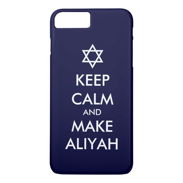 Keep Calm And Make Aliyah Case-Mate iPhone Case (Back)