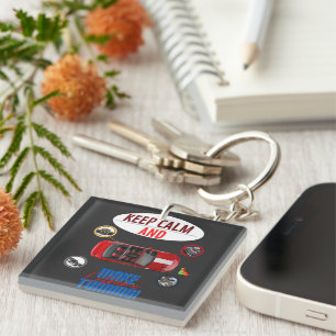 KEEP CALM AND MAKE EXTREME TUNNING KEY RING