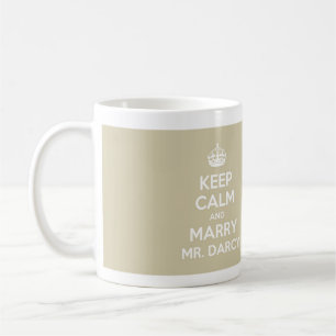Keep Calm and Marry Mr. Darcy - Full Wrap Mug