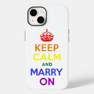 Keep Calm and Marry On Case-Mate iPhone 14 Case