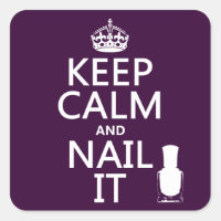 Keep Calm and Nail It (Nail polish)